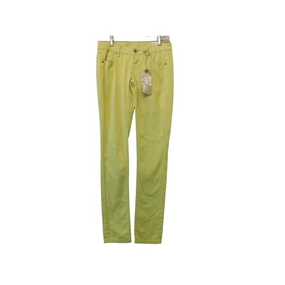 COPY - NWT Red Camel Size 1 Junior Girls Yellow Super Stretch Pants #G-3-33-G - Picture 1 of 16